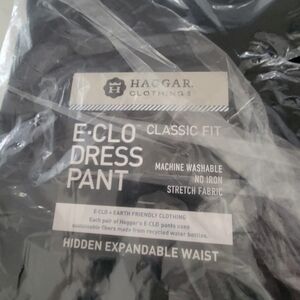 HAGGER dress pants size 44wx30L black